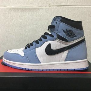 Jordan 1 White University Blue BlackUNC